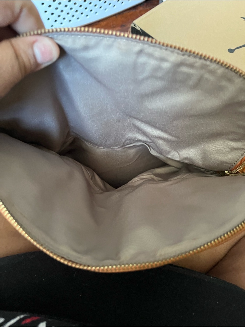 Marc Jacobs Pebbled Leather Shoulder Bag - Tan Brown - Picture 7 of 9